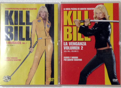 Kill Bill 1 Y 2 Quentin Tarantino Dvd Argentino / Kktus