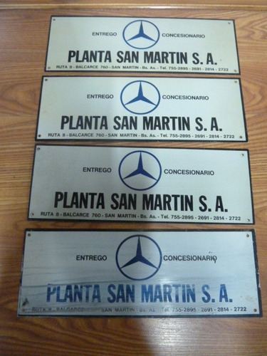 Insignia Mercedes Benz Concesionario Planta San Martín  S.a.