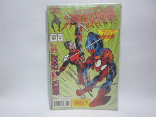Comic The Amazing Spiderman # 396 De Marvel Año 1994 Back F
