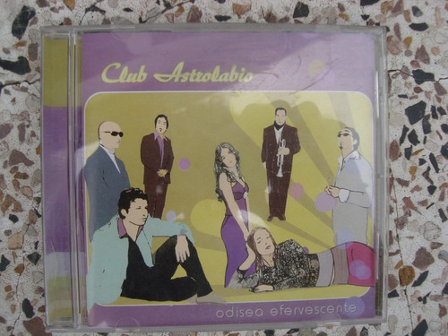 Cd Rock Club Astrolabio. Odisea Efervescente. Acrílico Prod.