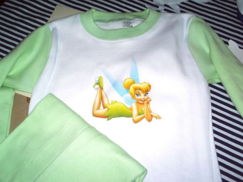 Pijamas Niñas - Princesas -invierno T6-8