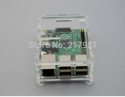 Imagen 3 de 6 de Case Raspberry Pi B+ O Raspberry Pi 2 Carcasa + Disipadores