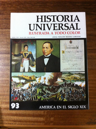 Enciclopedia Historia Universal Ilustrada Fascículo Nº 93