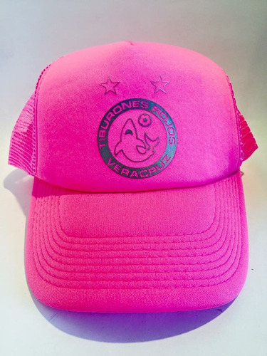 Gorra Rosa Tiburones Rojos