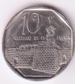 Cuba 2008 Moneda De Diez Centavos