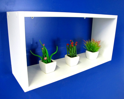 Nicho Branco 100% Mdf 50x25x15 Cm Organizador 15mm Espessura