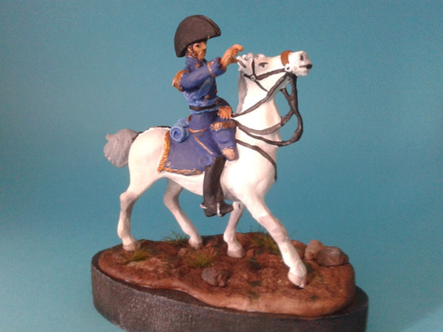 Figura San Martin 54 Mm 1/32 Figura En Plomo