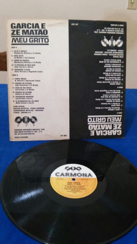 Lp Garcia E Ze Matao Meu Grito-anos 70*** (Usado)