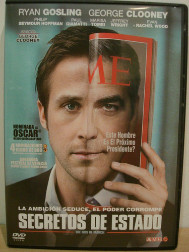 Secretos De Estado Dvd, George Clooney, Ryan Gosling