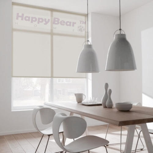 Imagen 3 de 6 de Cortinas Modernas Blackout Sheer Elegance Romanas