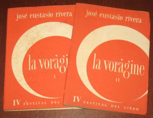 La Vorágine José Eustasio Rivera 2 Tomos Festival Libro Lima