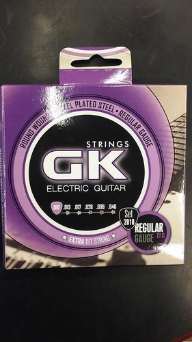Cuerdas Para Guitarra Eléctrica Gk 010