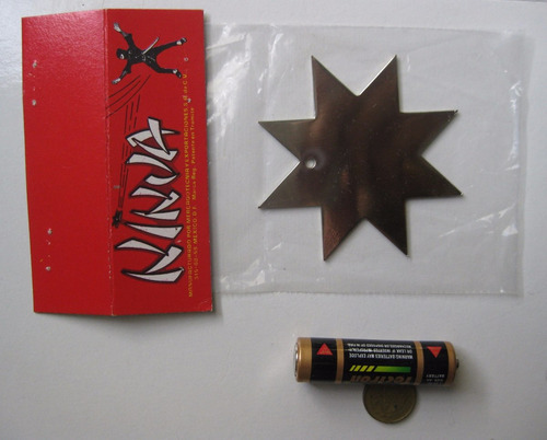 Estrella Revancha Del Ninja Años 80 Original (Usado)