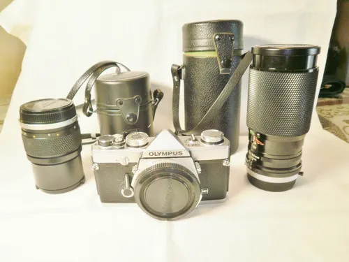 comprar Olympus Om-1n Con 2 Lentes Reflex