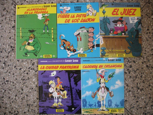 Comics Lucky Luke - Tapa Dura - No Se Consiguen En Uruguay!!