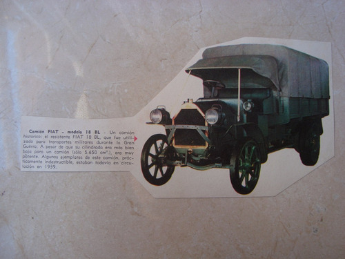 Clipping Camion Antiguo Fiat