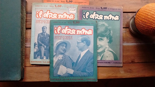 Ùnicas! Lote De 4 Revistas Italianas De 1930