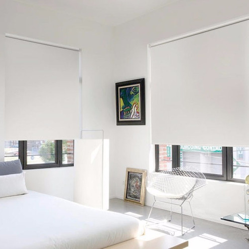 Cortinas Roller Blackout Listas Para Instalar En Sistema