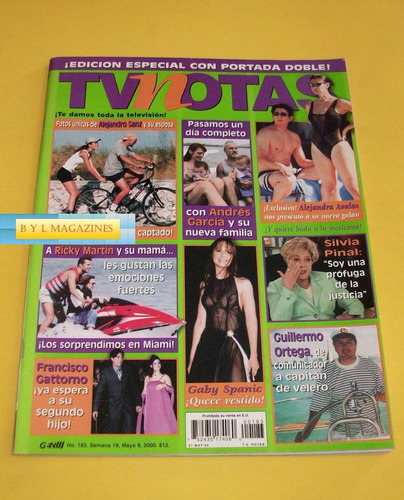 Cynthia Klitbo Alejandro Fernandez G Spanic Revista Tv Notas