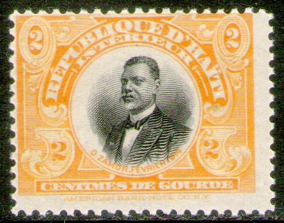 Imagen 1 de 1 de Haití Sello Mint No Circulado = Oreste Zamor Años 1915-16