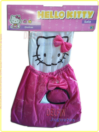 Disfraz Para Nenas Hello Kitty Saia Nuevo Modelo Original