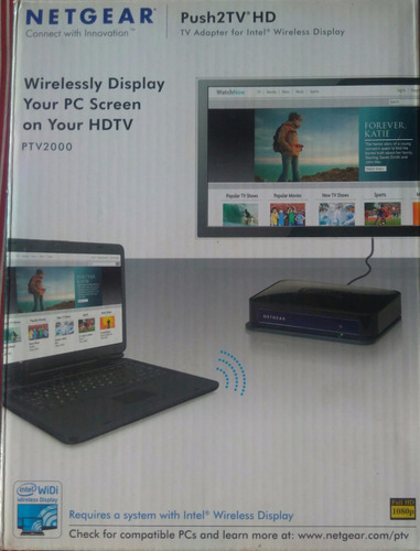 Netgear Push2tv Hd Ptv2000 Adapter For Wireless Display