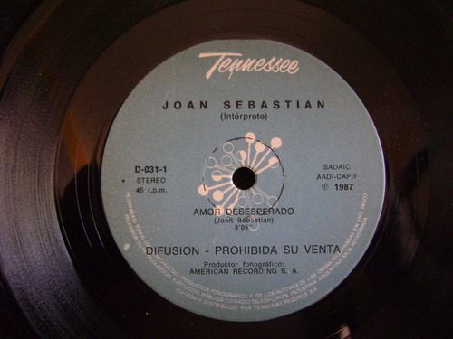 Joan Sebastian-vinilo Simple-casi Nuevo-promocional