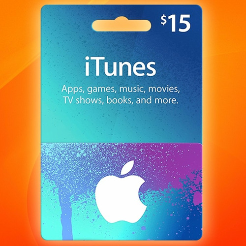 Itunes Apple Card $15 Para iPod iPhone Tarjeta Prepago