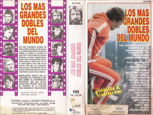 Dobles De Riesgo Los Mas Grandes Dobles Vhs En Castellano