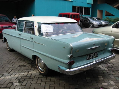 Opel Kapitan 1961 Repuestos Parabrisa Trasero ,leer Aviso