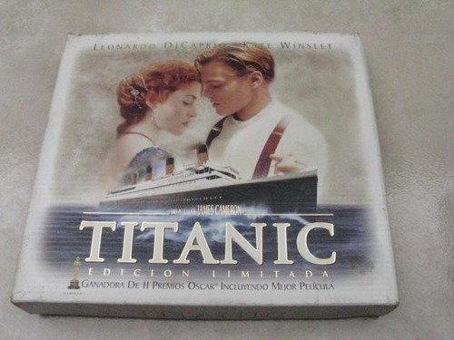 Psicodelia: Antiguo Vhs Titanic Paquete Abierto En Buena Con