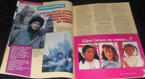Revista Tv Y Novelas Thalia Lucia Mendez Enmanuel (Usado)