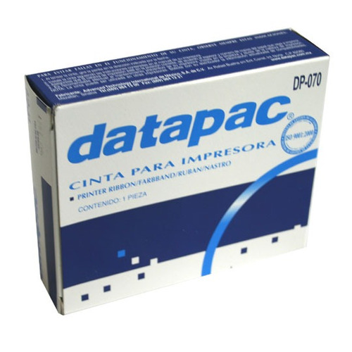 Cinta Color Negro Datapac Dp-070 Ibm Ppsii2380 90 8x1.6x.114