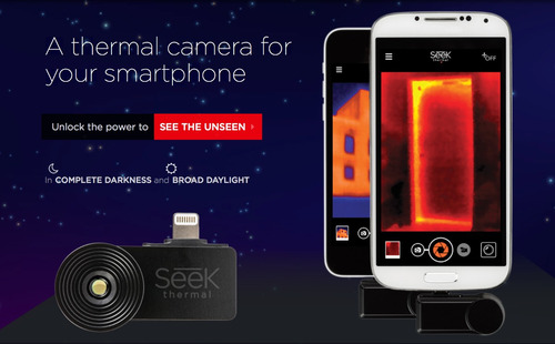 Camara Infrarroja Termográfica Android Seek Thermal En Stock