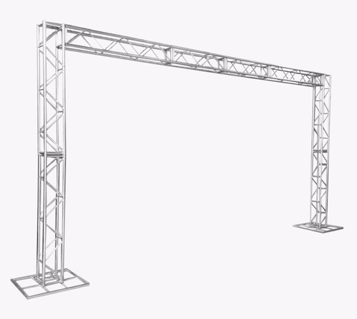 Imagem 2 de 5 de Treliças Kit Trave Box Truss Q25 Aço 3x5m - Lourenço