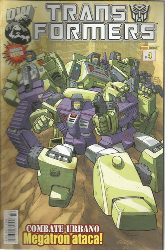 Transformers 04 - Panini 4 - Bonellihq Cx33 D19