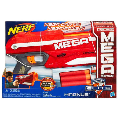 Nerf Pistola Magnus Mega A4796