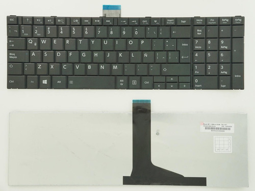 Teclado Toshiba C50 C50d C55 C55d C55t C55-a C70 Toc50as-b