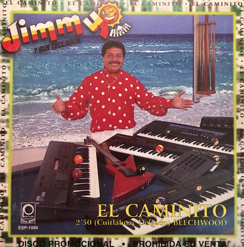 Cd Jimmy Y Sus Teclados El Caminito Promo Usado