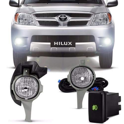 Kit Farol De Milha Hilux 2005 A 2008  Marca Zapos