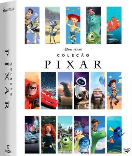 Coleção Box - Disney Pixar Edição 2016 - 17 Dvds - Original!