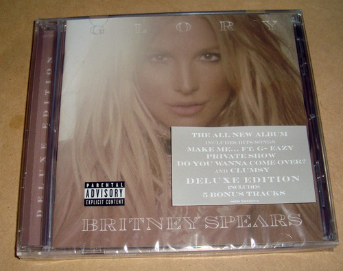 Britney Spears Glory Cd Sellado / Kktus