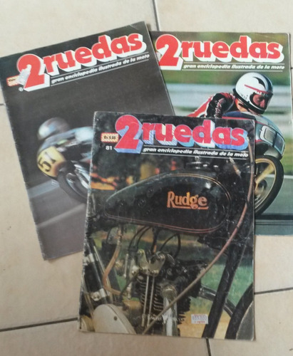 Revista 2 Ruedas Lote De 3 Revistas .