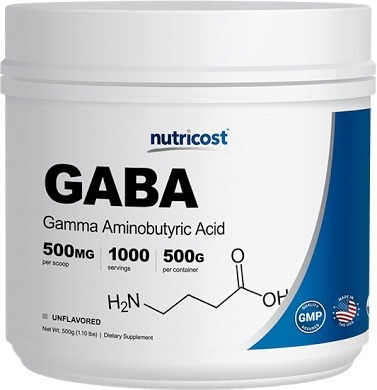 Gaba Nutricost 500gr , Delivery 