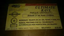 Comprar Ultimate Rave Parque Sarmiento Entrada