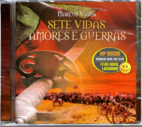 Cd Marcus Viana Sete Vidas Amores E Guerras - Lacrado!!!