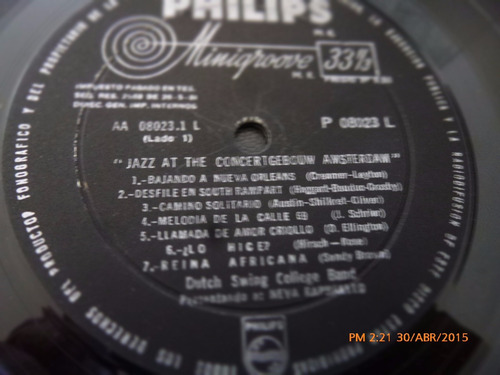 Vinilo Lp Jazz At The Concertgebouw Amsterdan (u1073