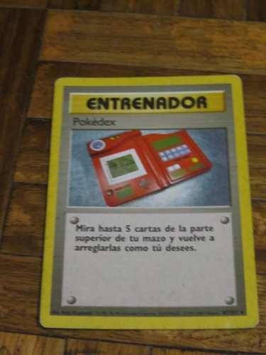 Cartas Pokemon Pokedex Base Set Mint