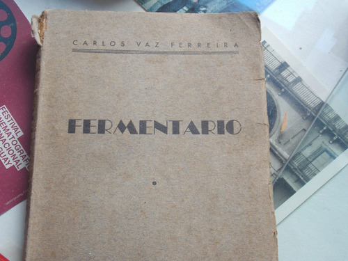 Fermentario- Vaz Ferreira 1938