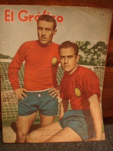 El Gráfico Año 1962 Sol  Y  Suarez Revista Deportiva